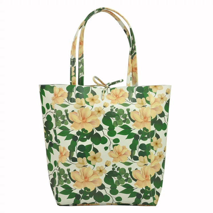 Patrizia Piu Virágos Valódi bőr női táska