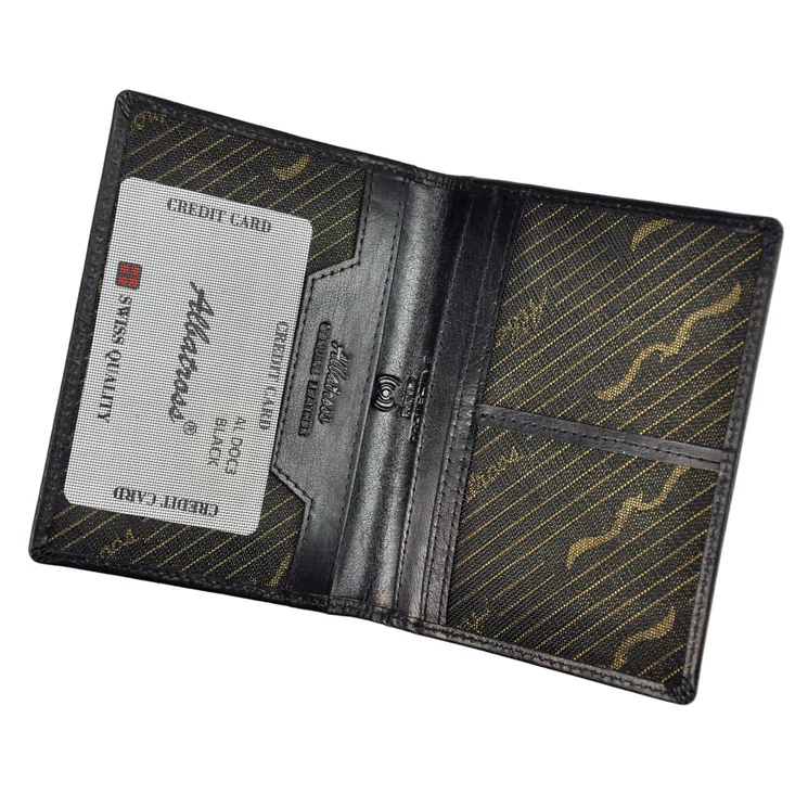 Albatross Valódi bőr Irattartó/Kártyatartó RFID rendszerrel