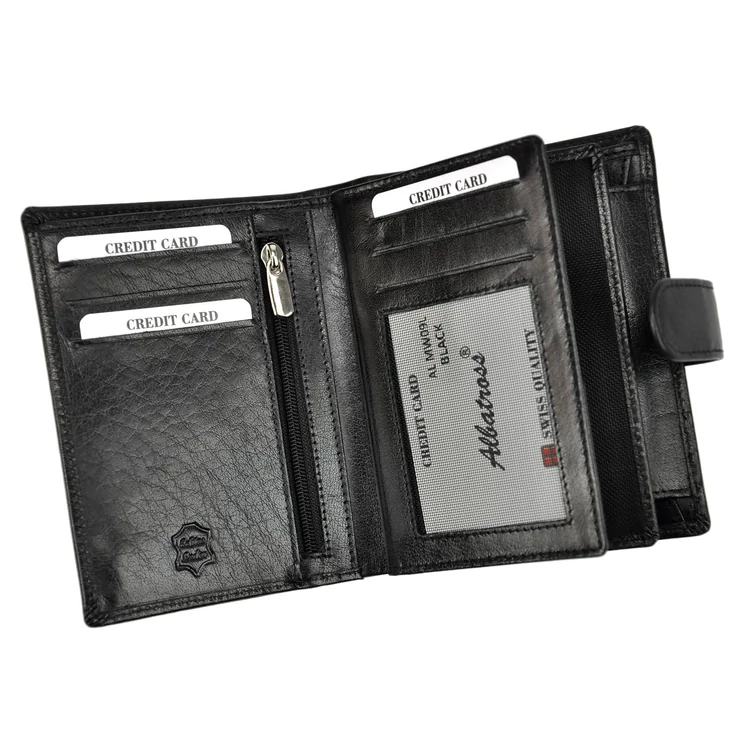 Albatross Valódi bőr Pénztárca RFID rendszerrel