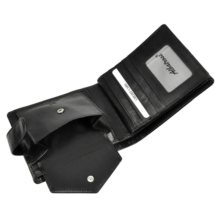 Valódi bőr Férfi Pénztárca RFID rendszerrel