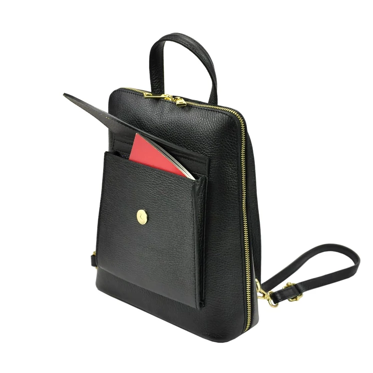 Patrizia Piu Valódi bőr Hátizsák