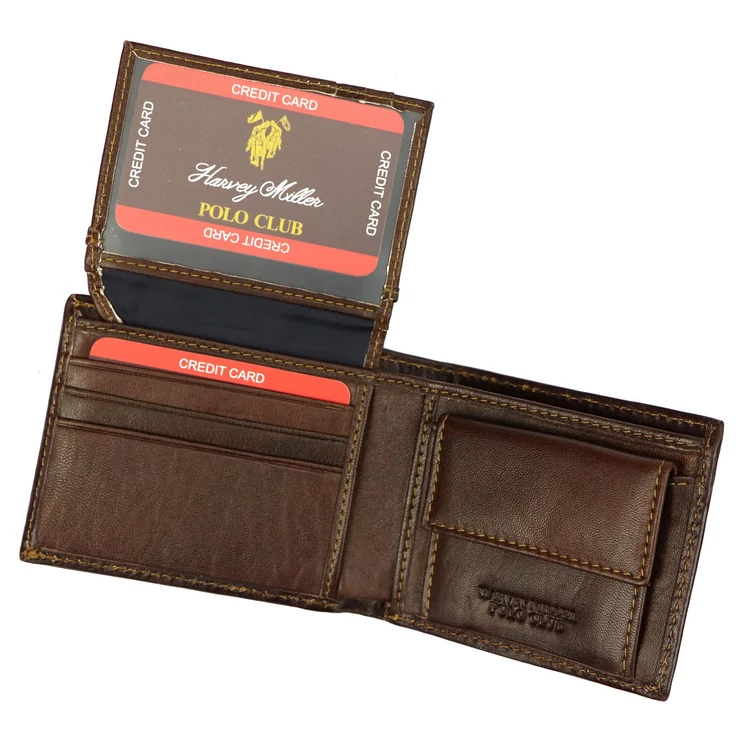 Harvey Miller Valódi bőr Pénztárca