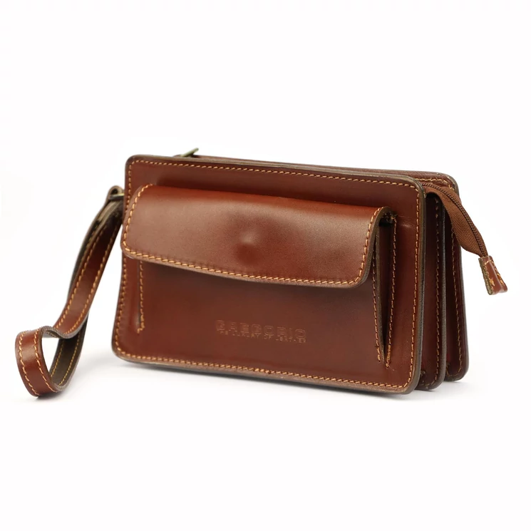  Valódi bőr Autóstáska fekete színben