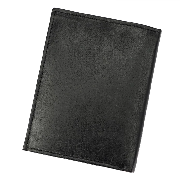 Wild Valódi bőr Pénztárca fekete színben