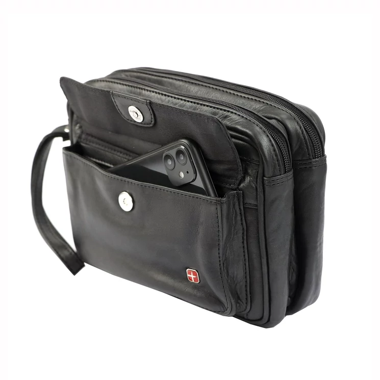 Albatross Valódi bőr Autóstáska