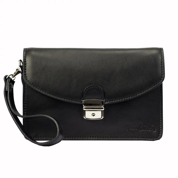 Különleges minőségű Pierre Cardin Valódi bőr Autóstáska