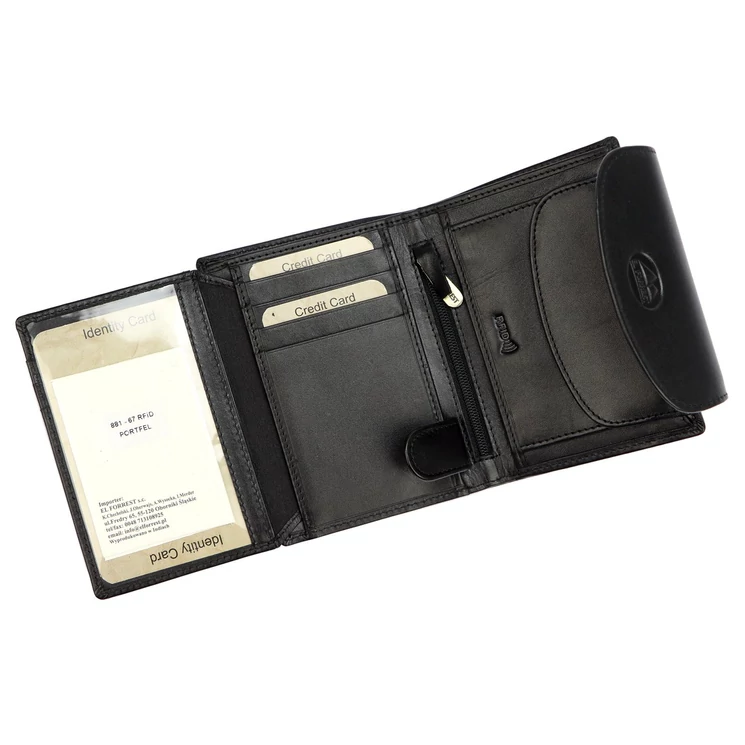 EL FORREST Valódi bőr Pénztárca