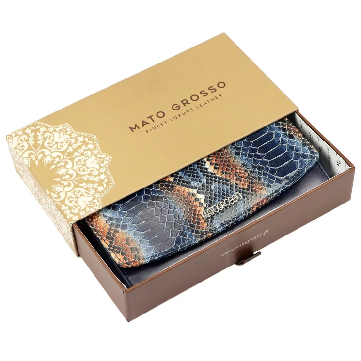 Mato Grosso Valódi bőr Pénztárca RFID védelemmel