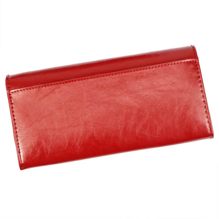 Rovicky Valódi bőr piros Pénztárca