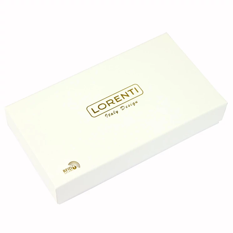 Lorenti Valódi bőr Pénztárca piros színben