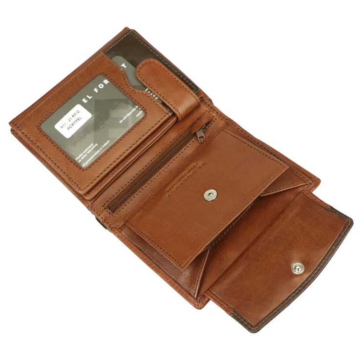 EL FORREST Valódi bőr Pénztárca