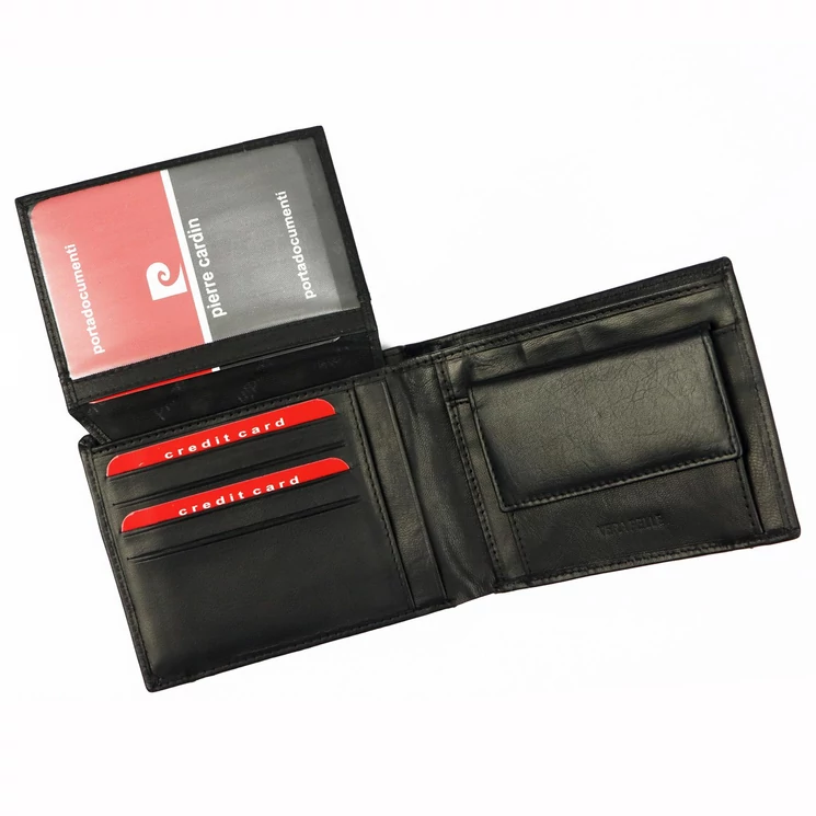 Pierre Cardin Valódi bőr Pénztárca