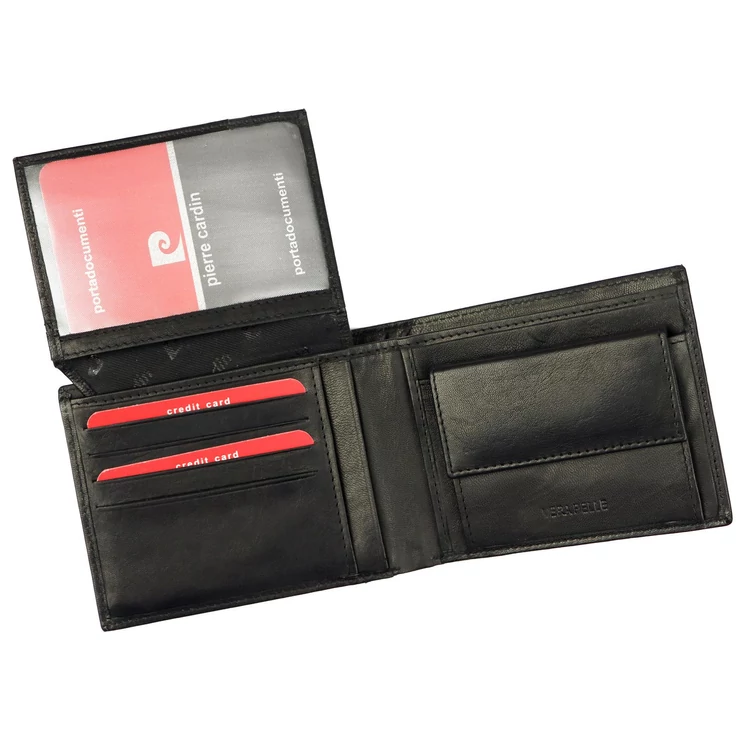 Pierre Cardin Valódi bőr Pénztárca