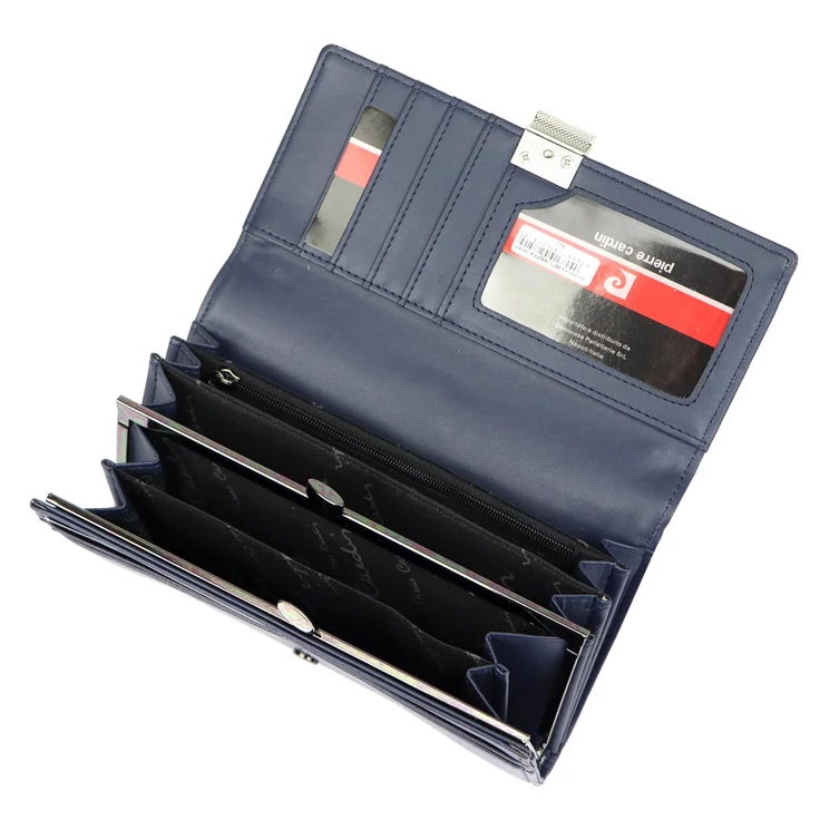 Piros színű Pierre Cardin Ecopelle Pénztárca