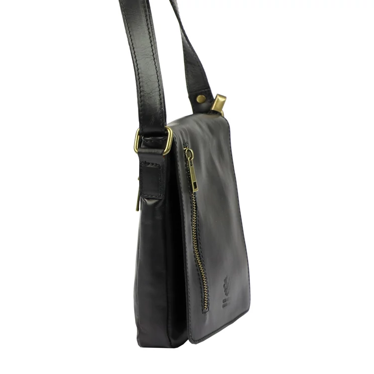 Valódi bőr férfi oldaltáska