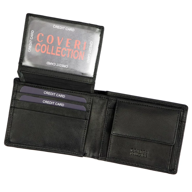 Coveri Valódi bőr Pénztárca