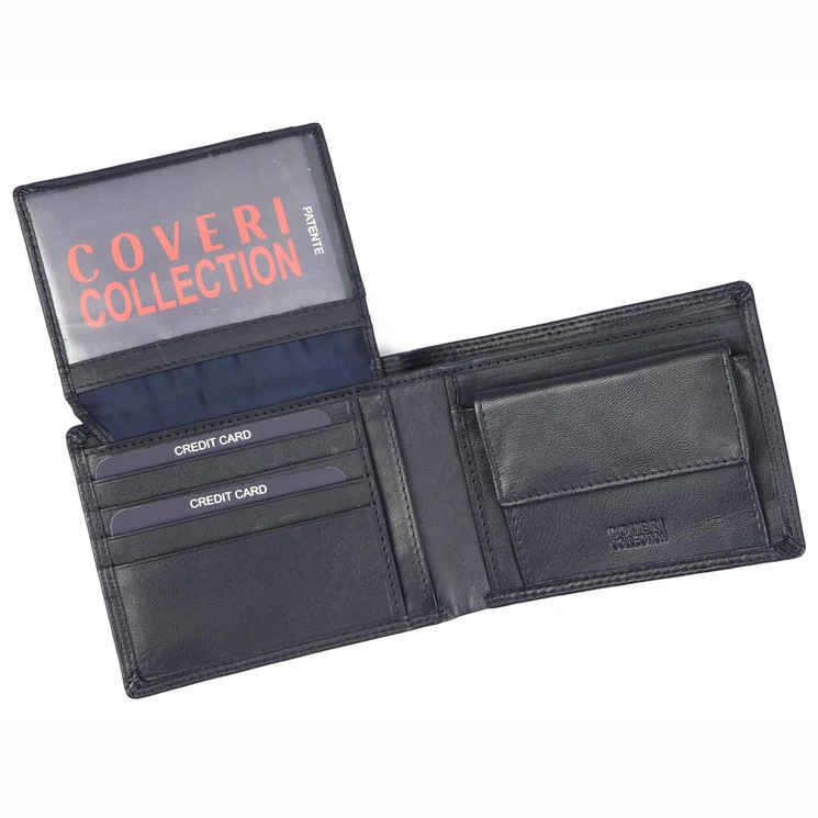 Coveri Valódi bőr Pénztárca