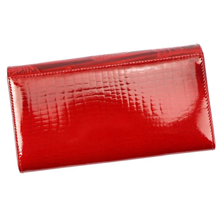 Cavaldi Valódi bőr Pénztárca piros színben