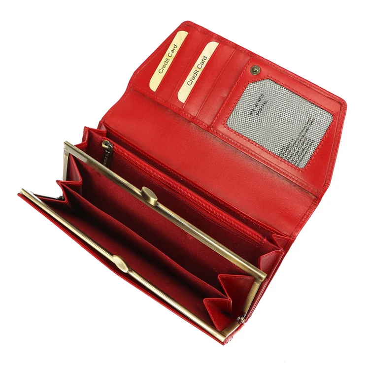 EL FORREST Valódi bőr Pénztárca