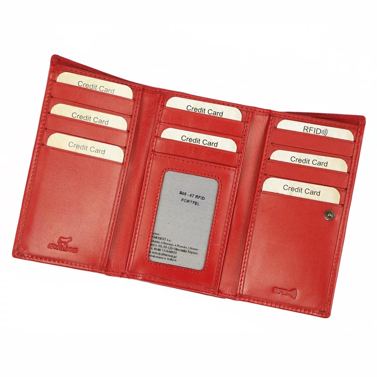 EL FORREST Valódi bőr Pénztárca