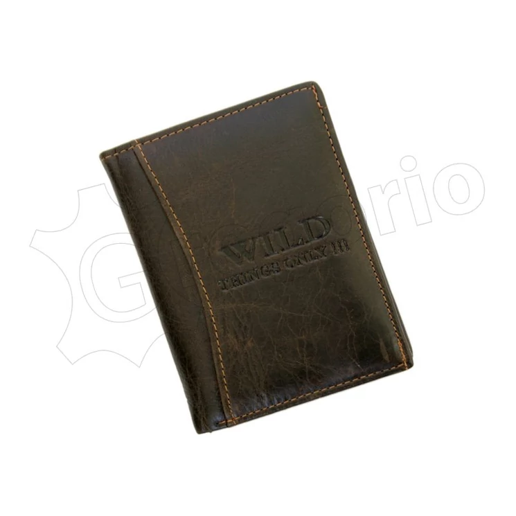 Wild Valódi bőr Pénztárca