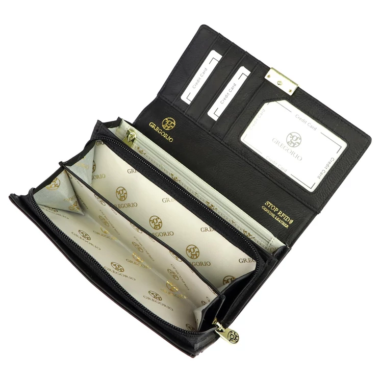 Gregorio Valódi bőr Pénztárca