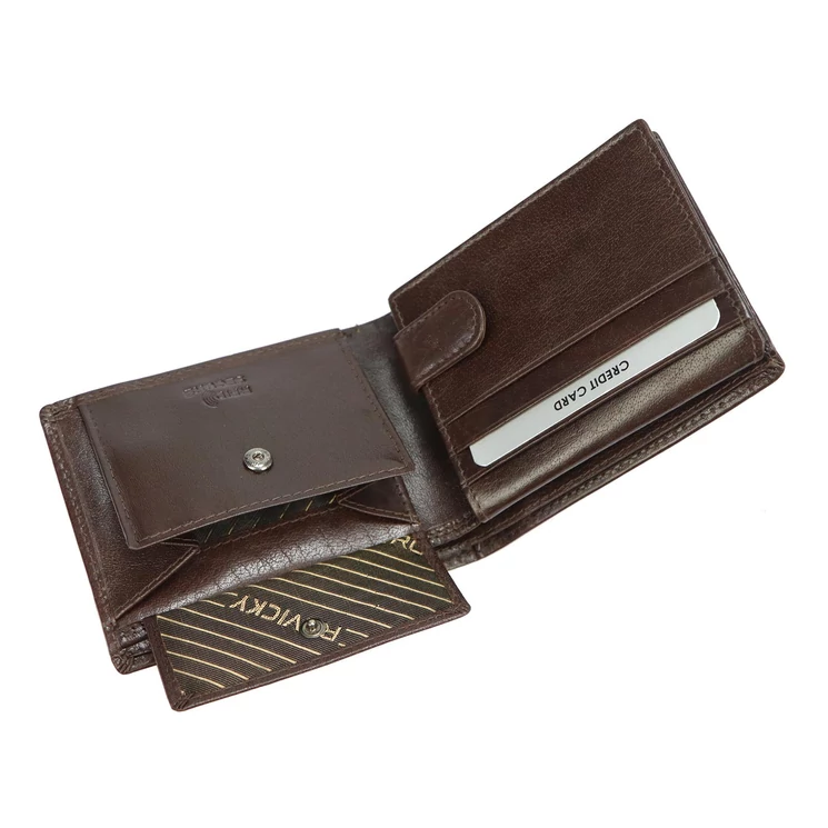 Rovicky Valódi bőr Pénztárca