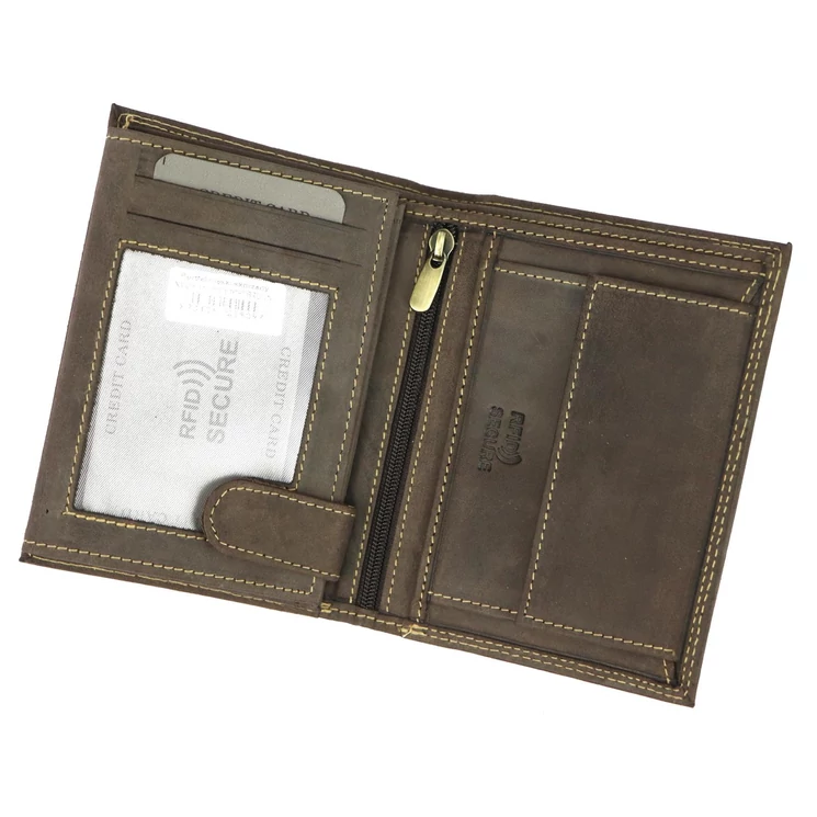 Wild Valódi bőr Pénztárca