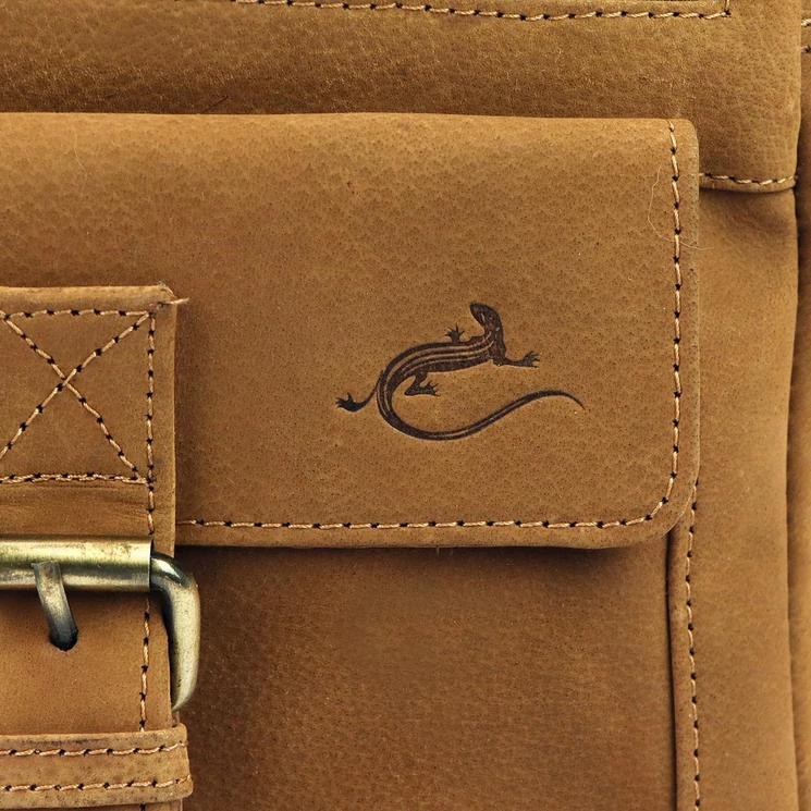 Elegáns  Valódi bőr Férfi Válltáska/Oldaltáska