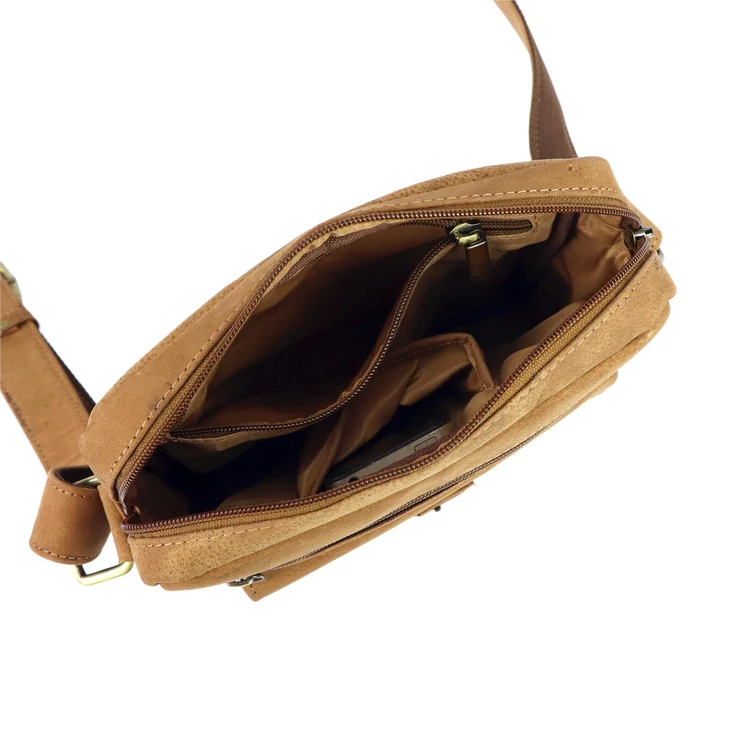 Elegáns  Valódi bőr Férfi Válltáska/Oldaltáska