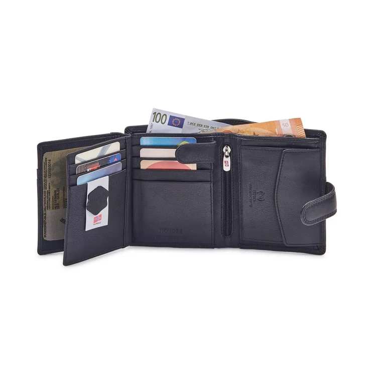 Nordee Valódi bőr Pénztárca