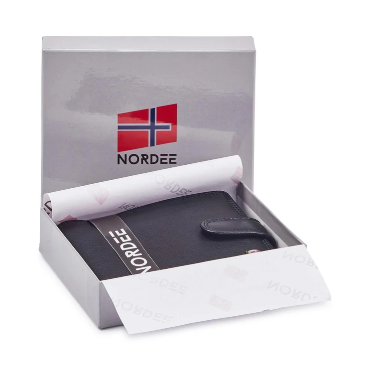 Nordee Valódi bőr Pénztárca