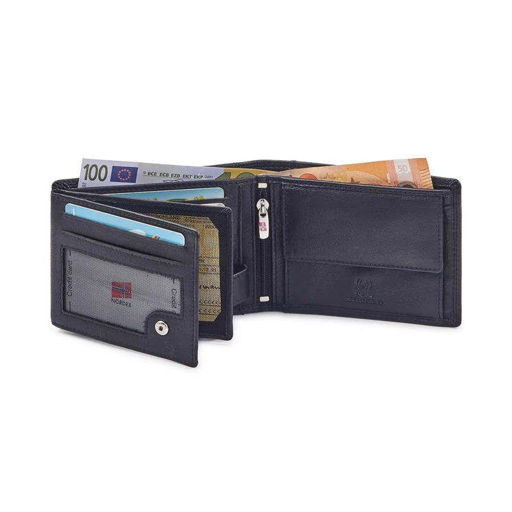 Nordee Valódi bőr Pénztárca