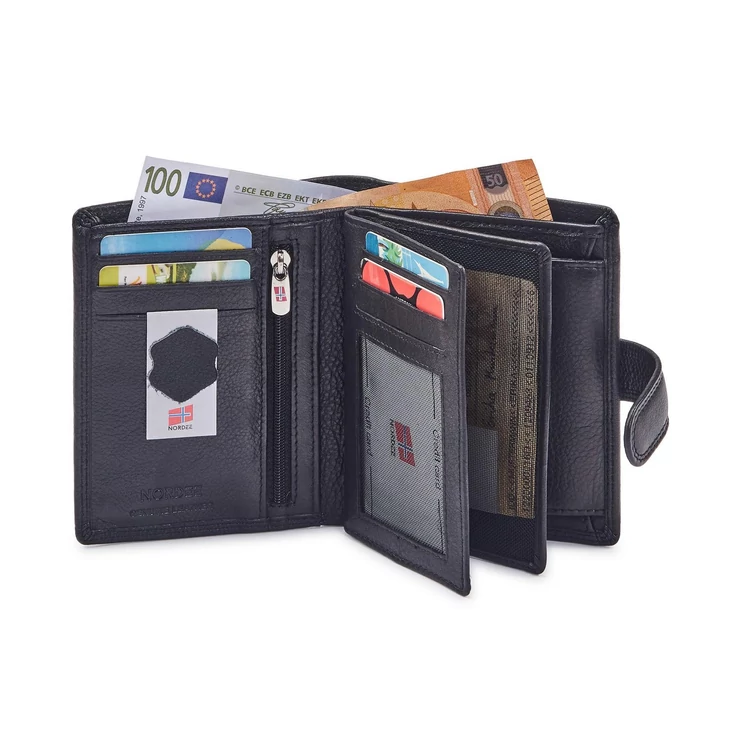 Nordee Valódi bőr Pénztárca