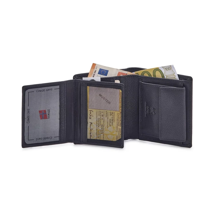 Nordee Valódi bőr Pénztárca