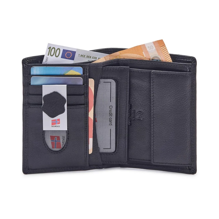 Nordee Valódi bőr Pénztárca