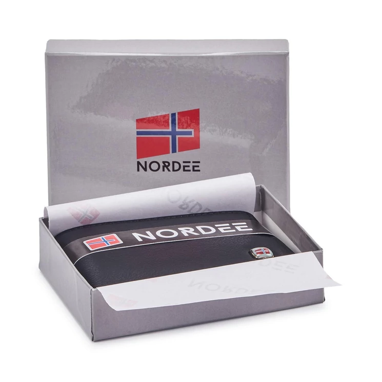 Nordee Valódi bőr Pénztárca