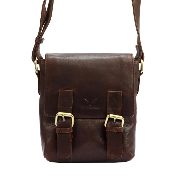 Money Kepper Valódi bőr Válltáska