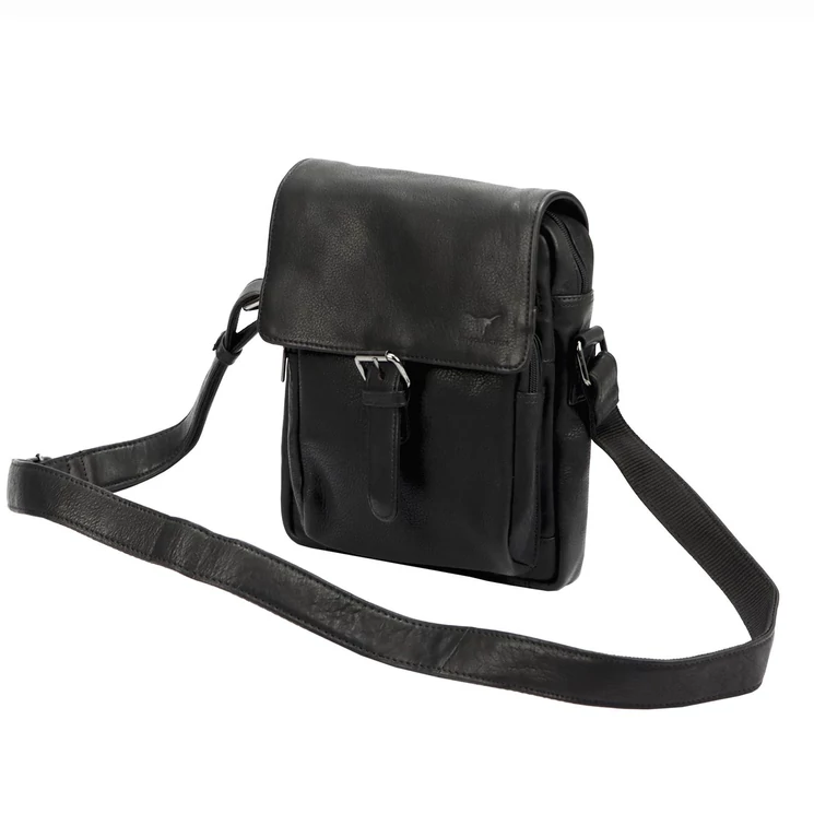 Money Kepper Valódi bőr Válltáska