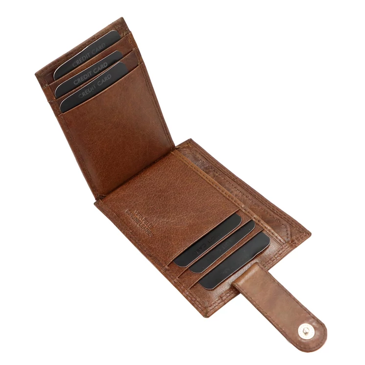 FLACCO Valódi bőr Pénztárca