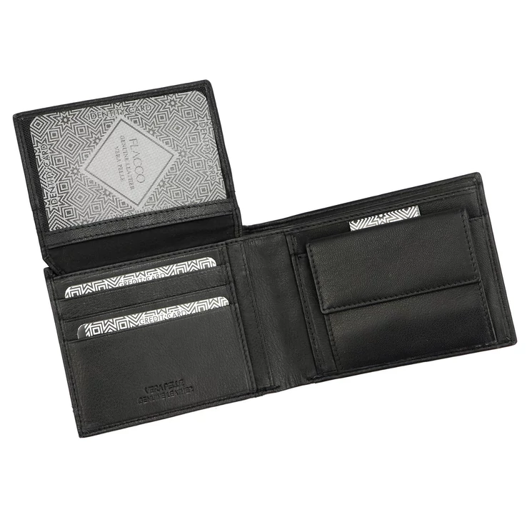 FLACCO Valódi bőr Pénztárca