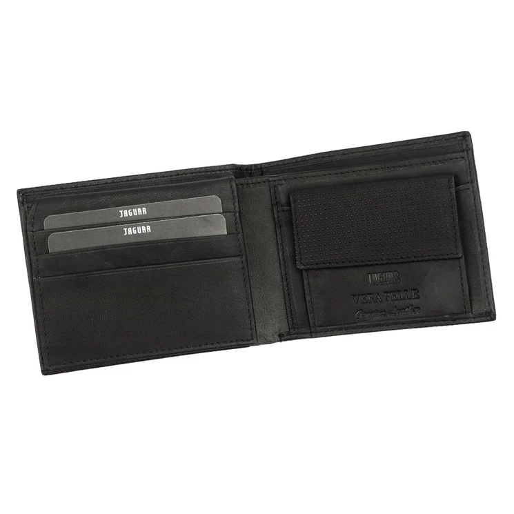 JAGUAR Valódi bőr Pénztárca