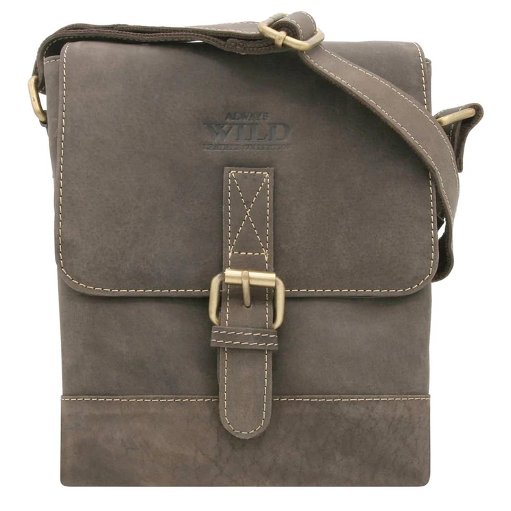 Wild Valódi bőr Válltáska