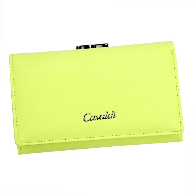 Cavaldi Valódi bőr Pénztárca piros színben