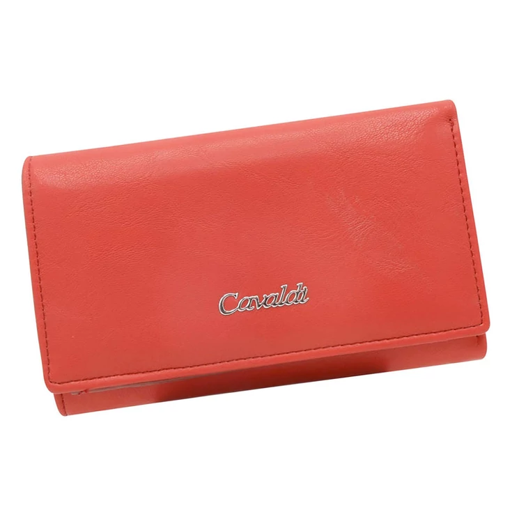 Cavaldi Valódi bőr Pénztárca piros színben