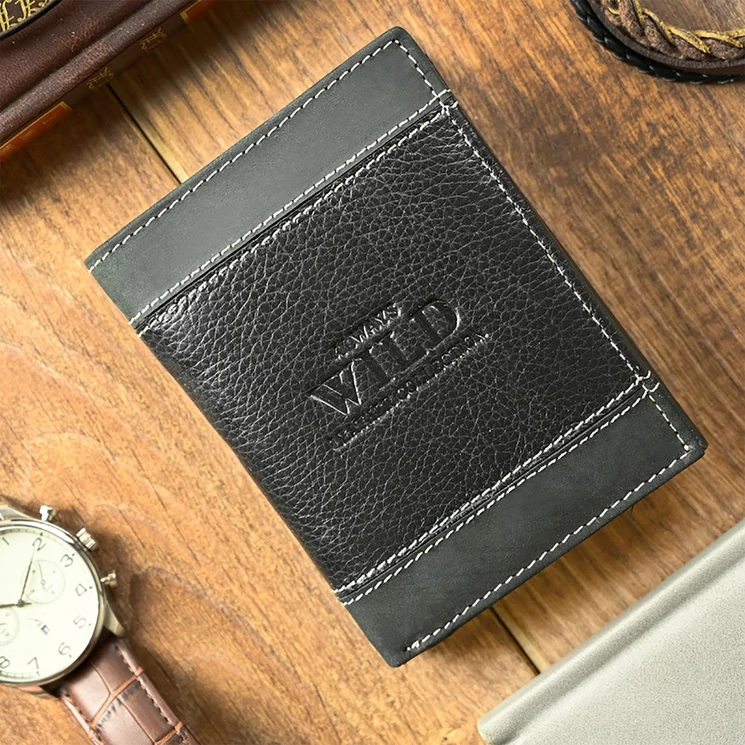 Wild Valódi bőr Pénztárca