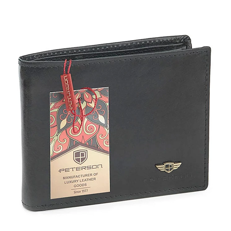 Elegáns Peterson Valódi bőr Pénztárca