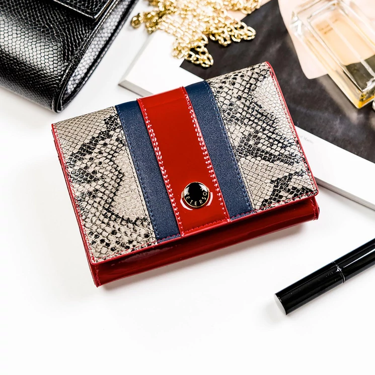 Peterson Valódi bőr Pénztárca