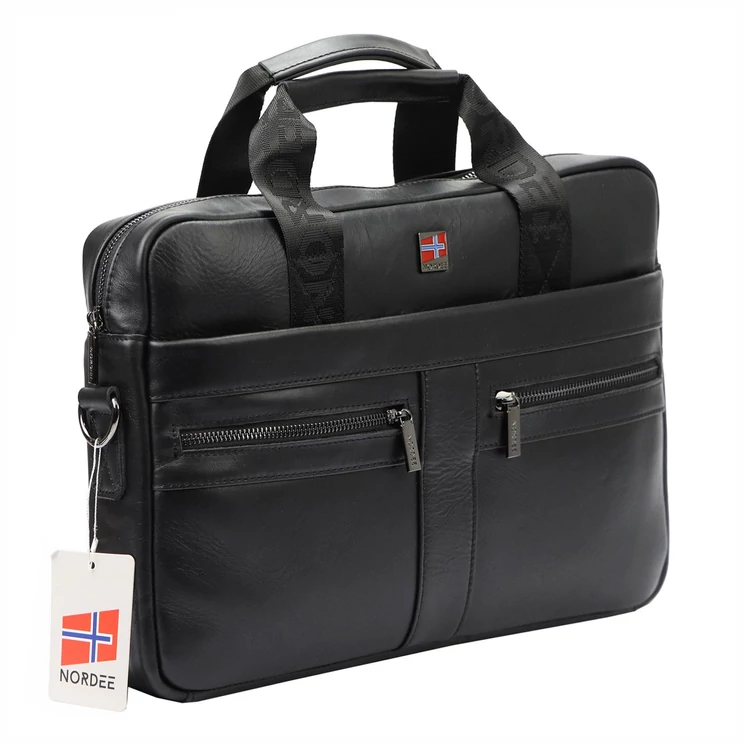 Nordee Valódi bőr Aktatáska