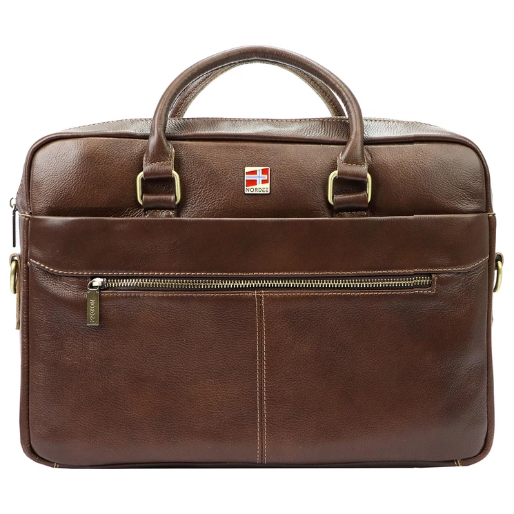 Nordee Valódi bőr Aktatáska